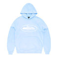Corteiz RTW Alcatraz Hoodie Baby Blue/White