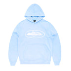 Corteiz RTW Alcatraz Hoodie Baby Blue/White