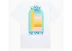 Casablanca Larche Colore Print T-shirt White