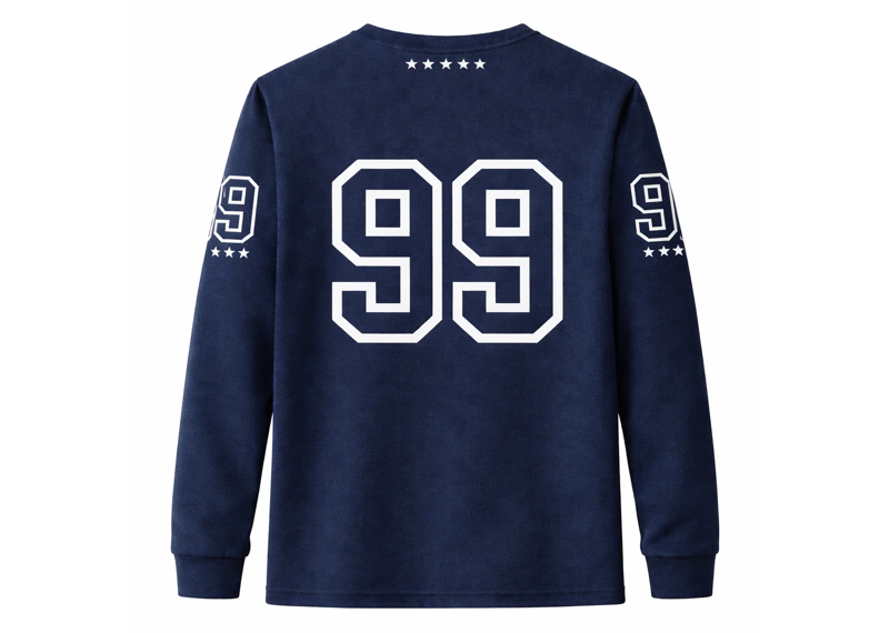 AVARRI 99 STARS NAVY LONG SLEEVE JERSEY