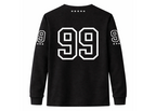 AVARRI 99 STARS JET BLACK LONG SLEEVE JERSEY
