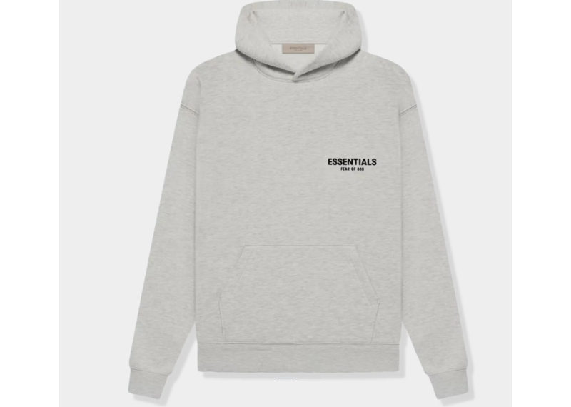 Fear Of God Essentials Light Oatmeal Hoodie (SS22)