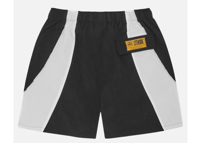 Corteiz RTW Spring Shorts - Black / White