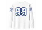 AVARRI 99 STARS WHITE LONG SLEEVE JERSEY