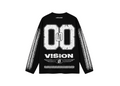 Unbranded Black Long Sleeve Racer Tee