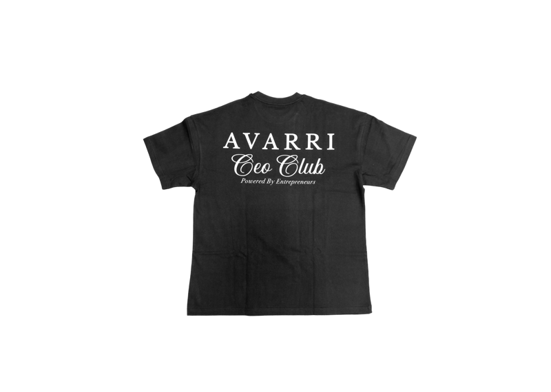 AVARRI BLACK WHITE T-SHIRT
