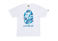 BAPE ABC Camo By Bathing Ape Tee White/Blue
