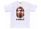 BAPE Check By Bathing Ape Tee White