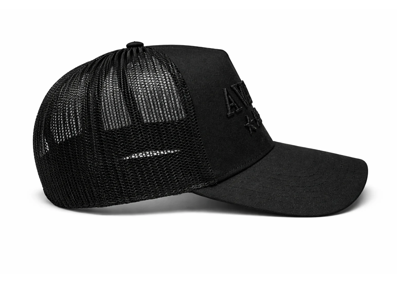 AVARRI STARS BLACK TRUCKER CAP