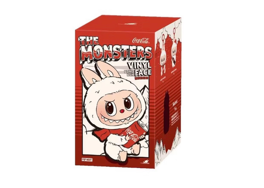 POP MART LABUBU THE MONSTERS COCA COLA SERIES VINYL FACE SINGLE BLIND BOX