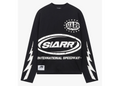 SIARR SPEEDWAY L/S TEE BLACK