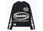 SIARR SPEEDWAY L/S TEE BLACK