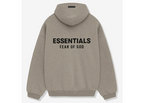 Fear Of God Essentials Fleece Heather Grey Hoodie (FW24)