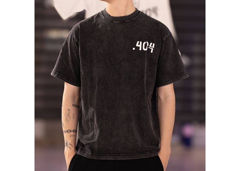 ZERO SIGNAL ".404" ACID GREY 1/2 TEE