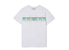 Casablanca Playful Stripes T-Shirt in White