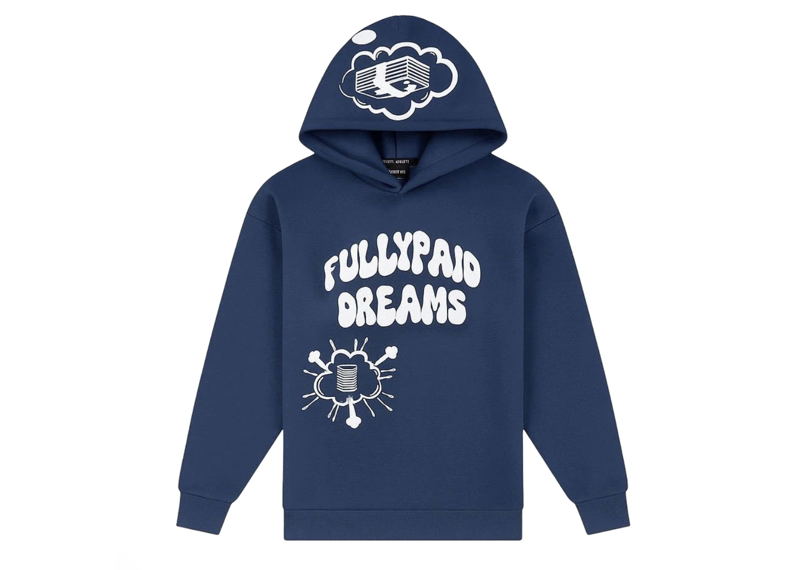 FULLYPAID DREAMS HOODIE NAVY / WHITE