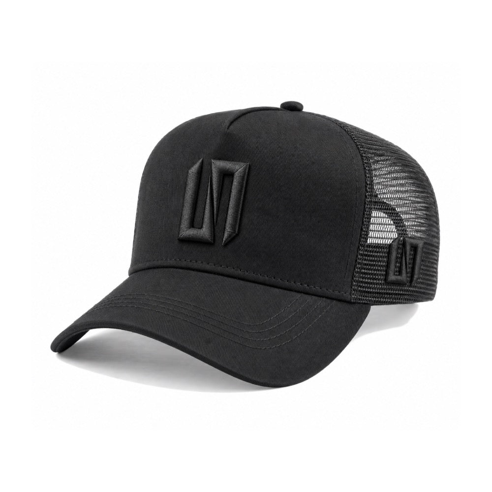 Unbranded OG Black Trucker Cap